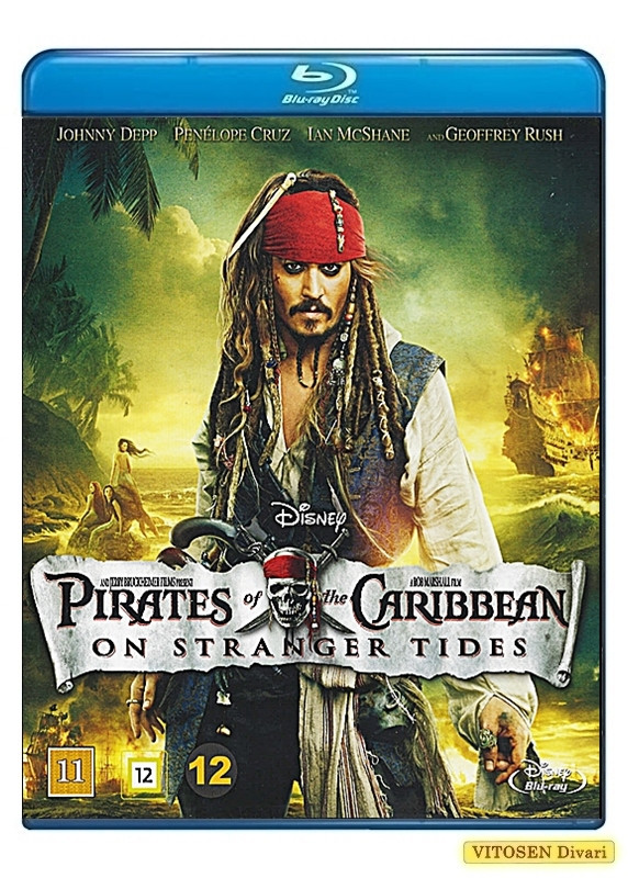 Pirates of the Caribbean - On Stranger Tides / Vierailla vesillä (Blu-ray)